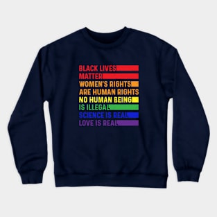 Human Rights Crewneck Sweatshirt